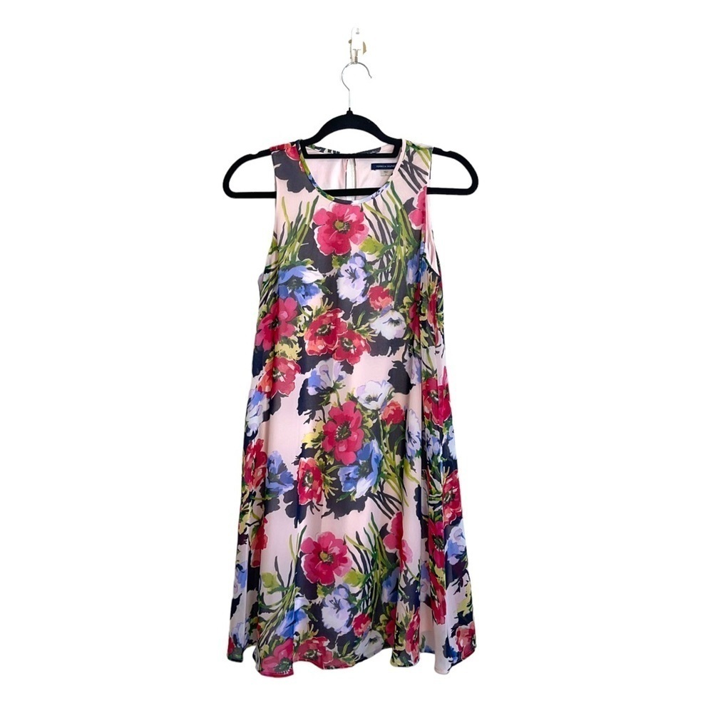 Tommy Hilfiger Multicolor Tropic Floral Print Knee-length Shift Dress 6 Women’s
